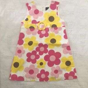 Mini Boden Floral Dress. Size 3-4.